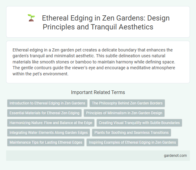 Ethereal Edging in Zen Gardens: Design Principles and Tranquil Aesthetics