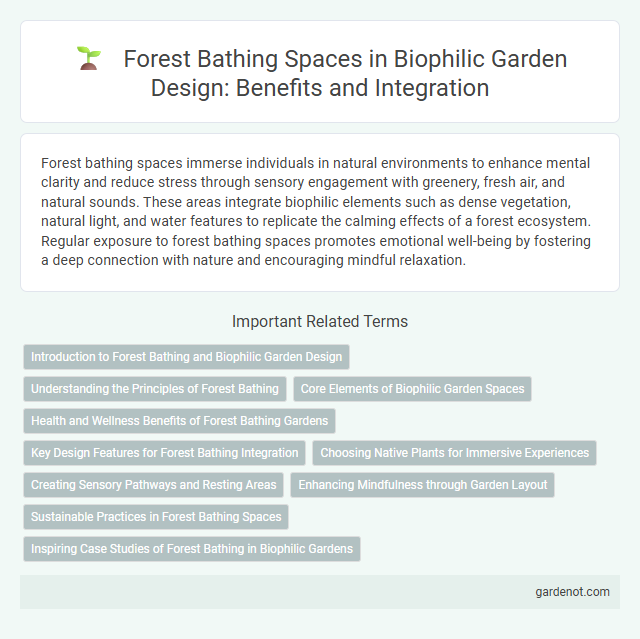 Forest Bathing Spaces in Biophilic Garden Design: Benefits and Integration