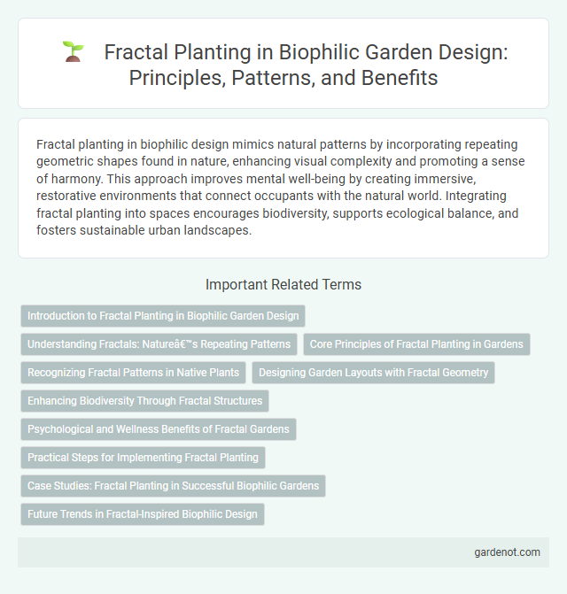 Fractal Planting in Biophilic Garden Design: Principles, Patterns, and Benefits