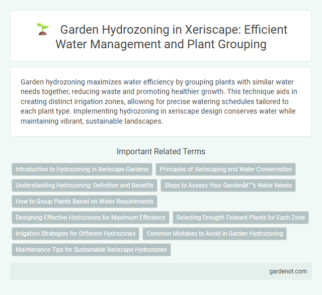 Garden Hydrozoning in Xeriscape: Efficient Water Management and Plant Grouping