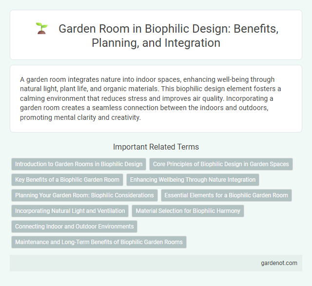 Garden Room in Biophilic Design: Benefits, Planning, and Integration