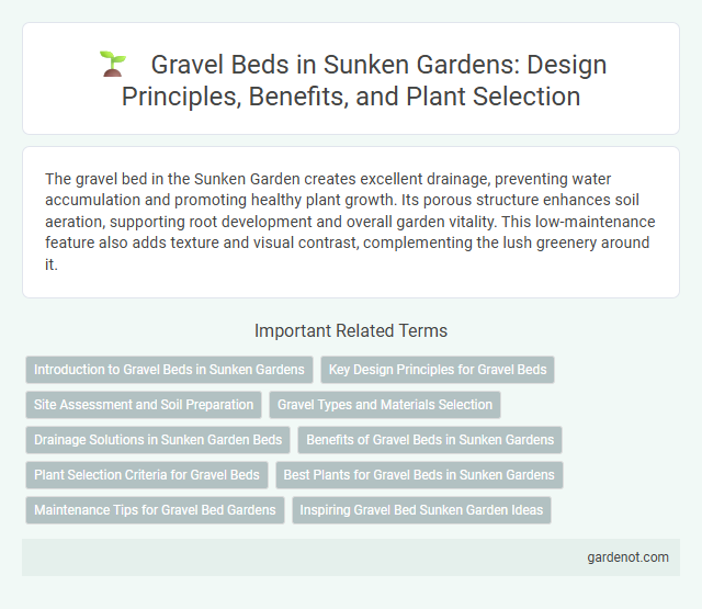 Gravel Beds in Sunken Gardens: Design Principles, Benefits, and Plant Selection