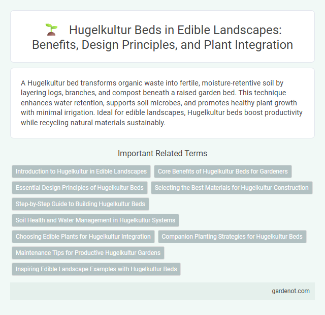 Hugelkultur Beds in Edible Landscapes: Benefits, Design Principles, and Plant Integration