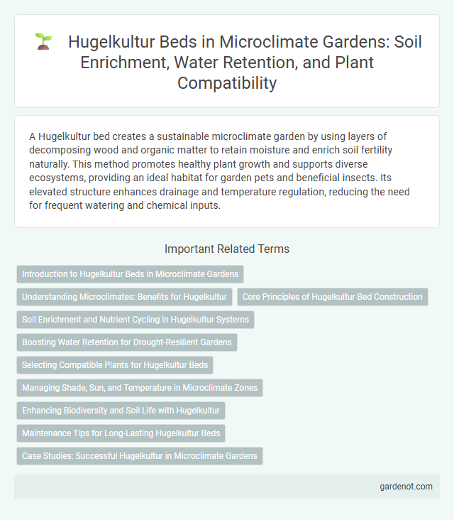 Hugelkultur Beds in Microclimate Gardens: Soil Enrichment, Water Retention, and Plant Compatibility