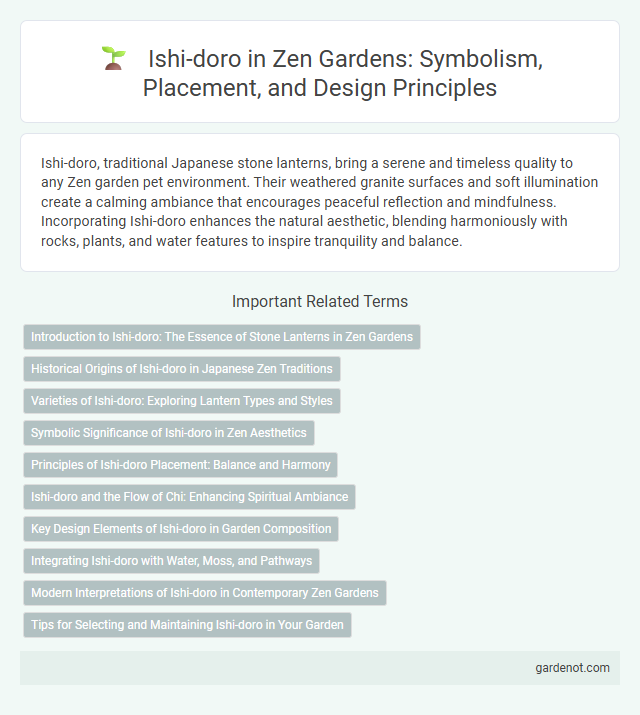Ishi-doro in Zen Gardens: Symbolism, Placement, and Design Principles