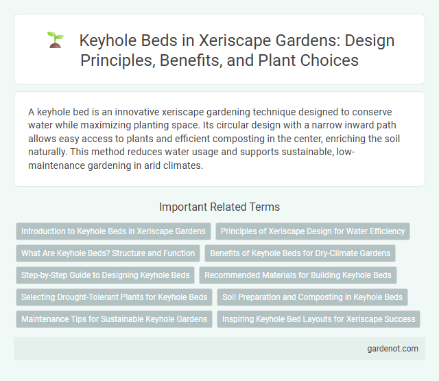 Keyhole Beds in Xeriscape Gardens: Design Principles, Benefits, and Plant Choices