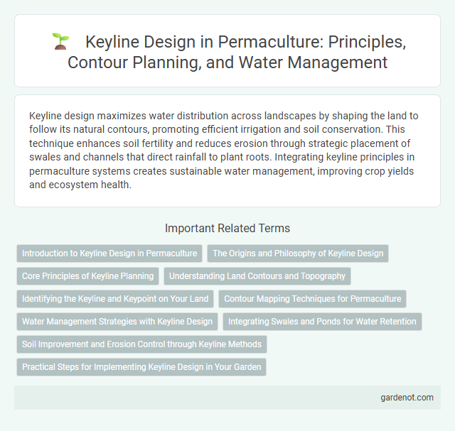 Keyline Design in Permaculture: Principles, Contour Planning, and Water Management