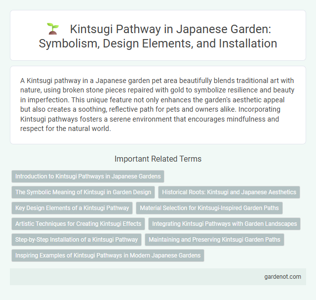 Kintsugi Pathway in Japanese Garden: Symbolism, Design Elements, and Installation