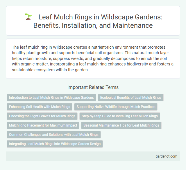 Leaf Mulch Rings in Wildscape Gardens: Benefits, Installation, and Maintenance