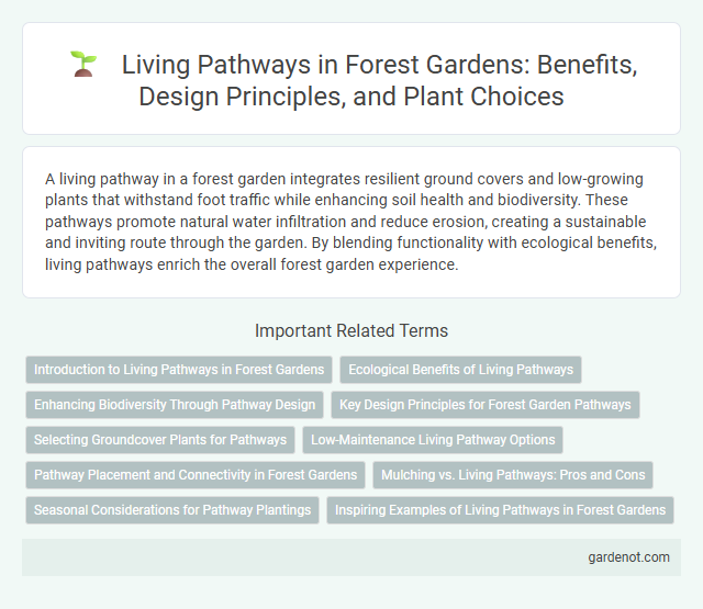 Living Pathways in Forest Gardens: Benefits, Design Principles, and Plant Choices