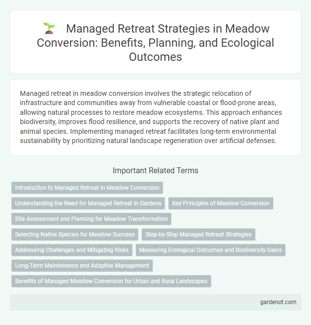 Managed Retreat Strategies in Meadow Conversion: Benefits, Planning, and Ecological Outcomes