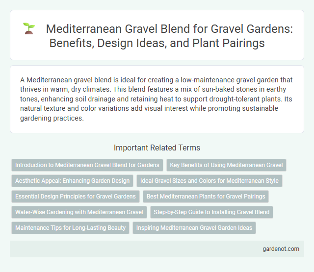 Mediterranean Gravel Blend for Gravel Gardens: Benefits, Design Ideas, and Plant Pairings