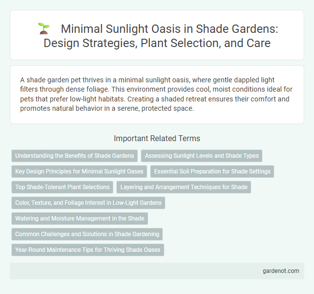 Minimal Sunlight Oasis in Shade Gardens: Design Strategies, Plant Selection, and Care