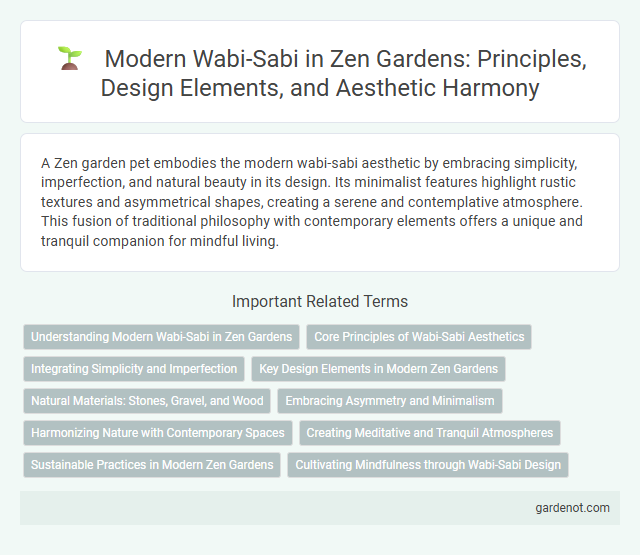 Modern Wabi-Sabi in Zen Gardens: Principles, Design Elements, and Aesthetic Harmony