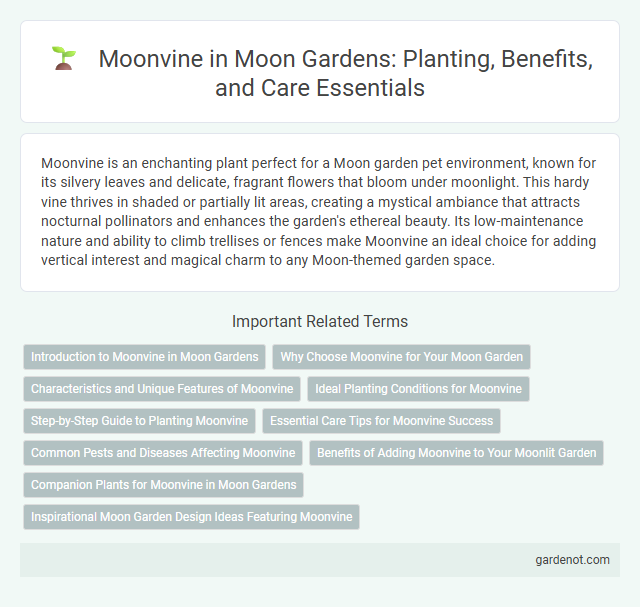 Moonvine in Moon Gardens: Planting, Benefits, and Care Essentials