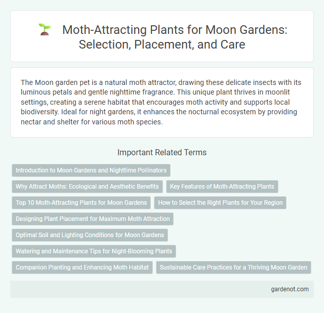 Moth-Attracting Plants for Moon Gardens: Selection, Placement, and Care