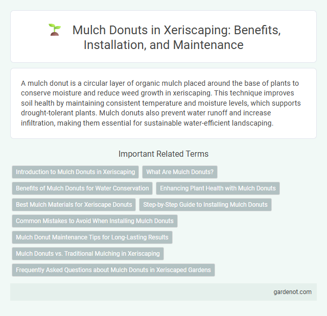 Mulch Donuts in Xeriscaping: Benefits, Installation, and Maintenance