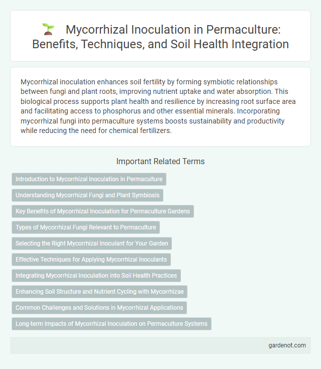 Mycorrhizal Inoculation in Permaculture: Benefits, Techniques, and Soil Health Integration