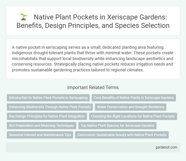 Native Plant Pockets in Xeriscape Gardens: Benefits, Design Principles, and Species Selection
