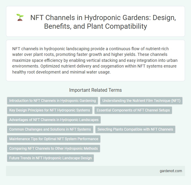NFT Channels in Hydroponic Gardens: Design, Benefits, and Plant Compatibility