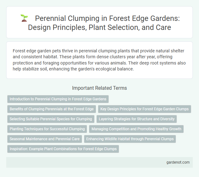 Perennial Clumping in Forest Edge Gardens: Design Principles, Plant Selection, and Care