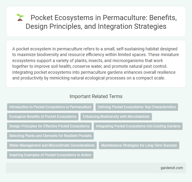 Pocket Ecosystems in Permaculture: Benefits, Design Principles, and Integration Strategies