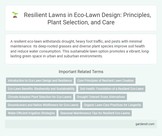 Resilient Lawns in Eco-Lawn Design: Principles, Plant Selection, and Care