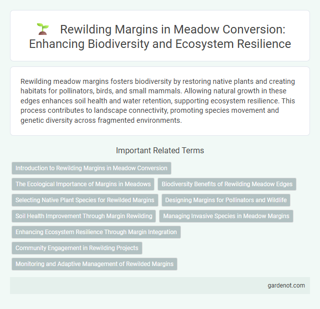 Rewilding Margins in Meadow Conversion: Enhancing Biodiversity and Ecosystem Resilience