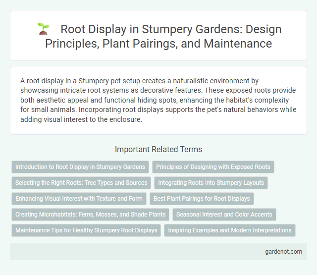 Root Display in Stumpery Gardens: Design Principles, Plant Pairings, and Maintenance