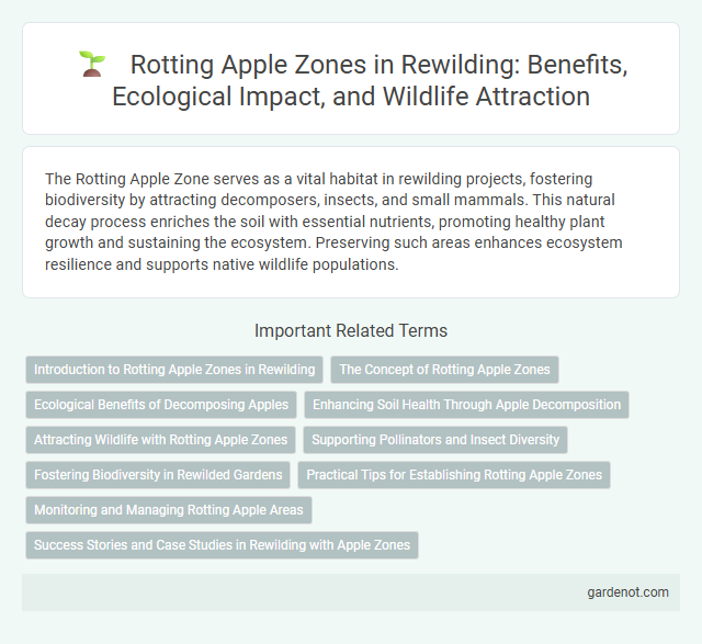 Rotting Apple Zones in Rewilding: Benefits, Ecological Impact, and Wildlife Attraction