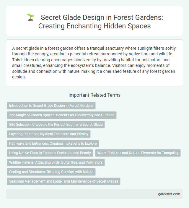Secret Glade Design in Forest Gardens: Creating Enchanting Hidden Spaces