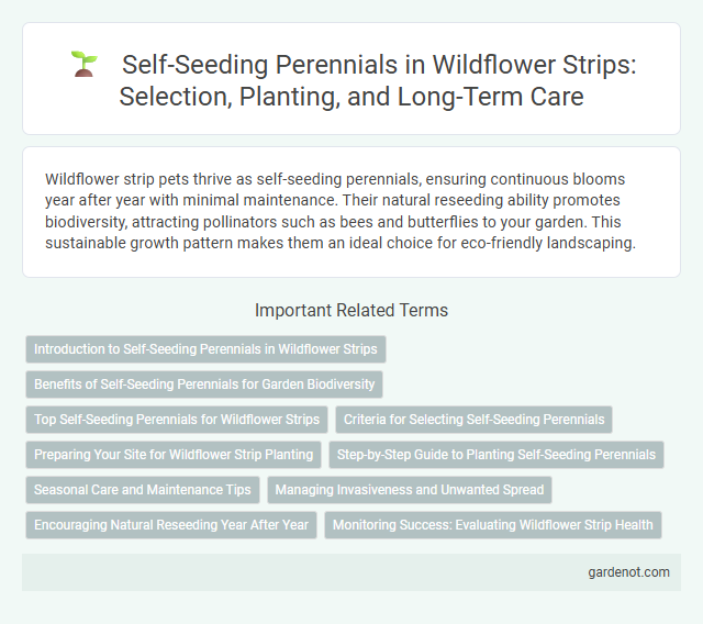 Self-Seeding Perennials in Wildflower Strips: Selection, Planting, and Long-Term Care