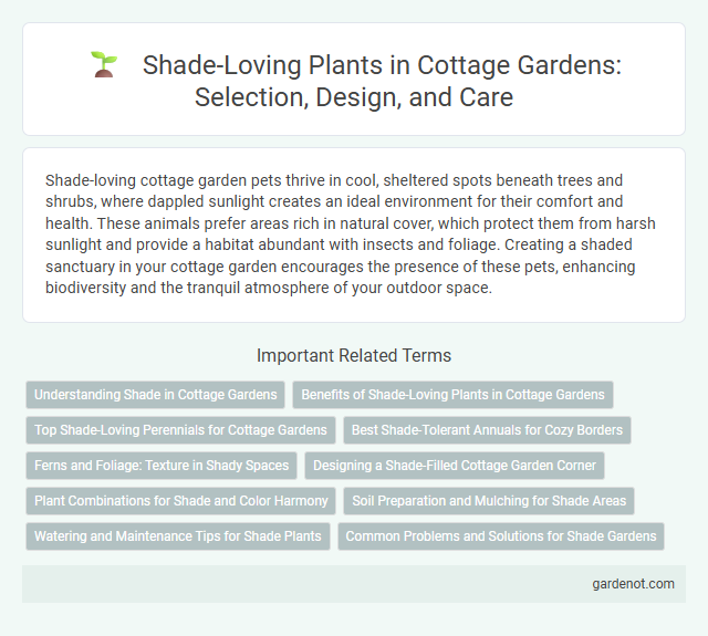 Shade-Loving Plants in Cottage Gardens: Selection, Design, and Care
