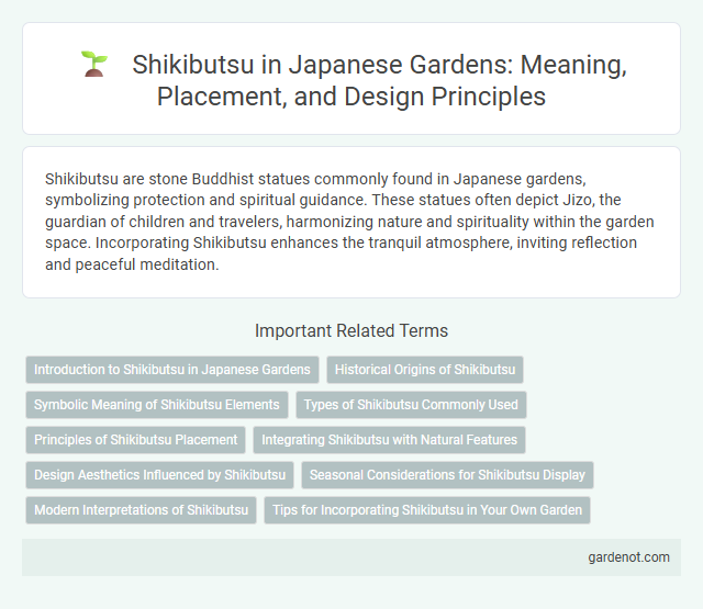 Shikibutsu in Japanese Gardens: Meaning, Placement, and Design Principles