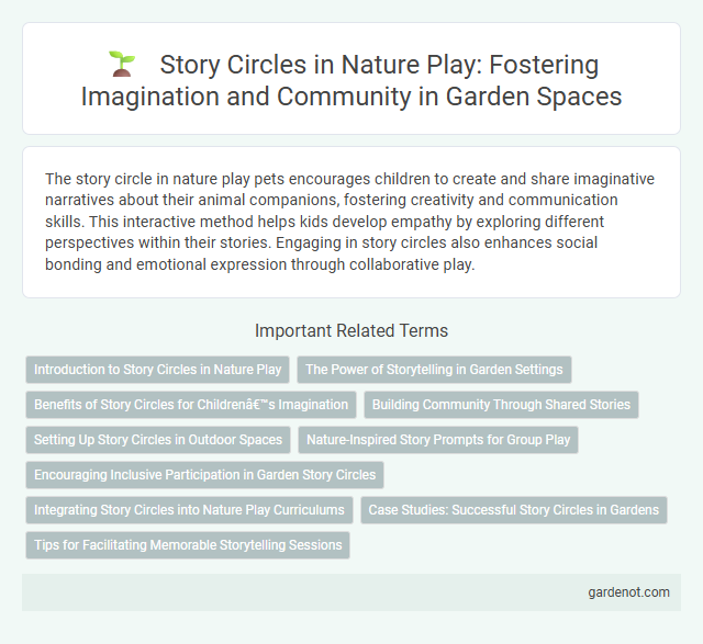 Story Circles in Nature Play: Fostering Imagination and Community in Garden Spaces