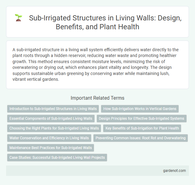 Sub-Irrigated Structures in Living Walls: Design, Benefits, and Plant Health