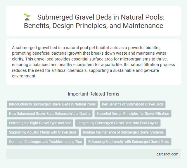 Submerged Gravel Beds in Natural Pools: Benefits, Design Principles, and Maintenance