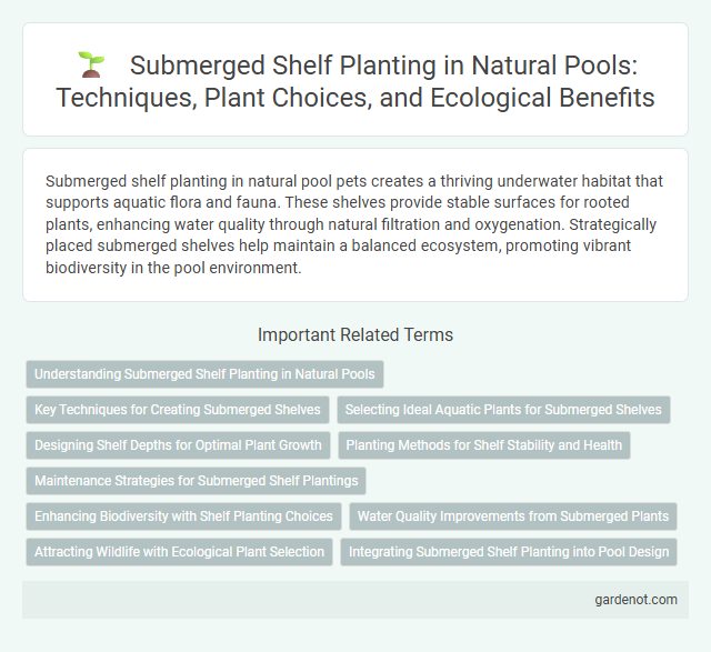 Submerged Shelf Planting in Natural Pools: Techniques, Plant Choices, and Ecological Benefits