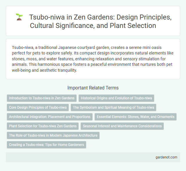 Tsubo-niwa in Zen Gardens: Design Principles, Cultural Significance, and Plant Selection