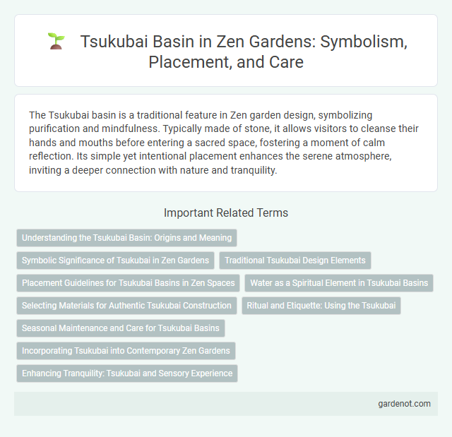 Tsukubai Basin in Zen Gardens: Symbolism, Placement, and Care