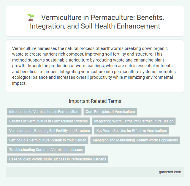Vermiculture in Permaculture: Benefits, Integration, and Soil Health Enhancement