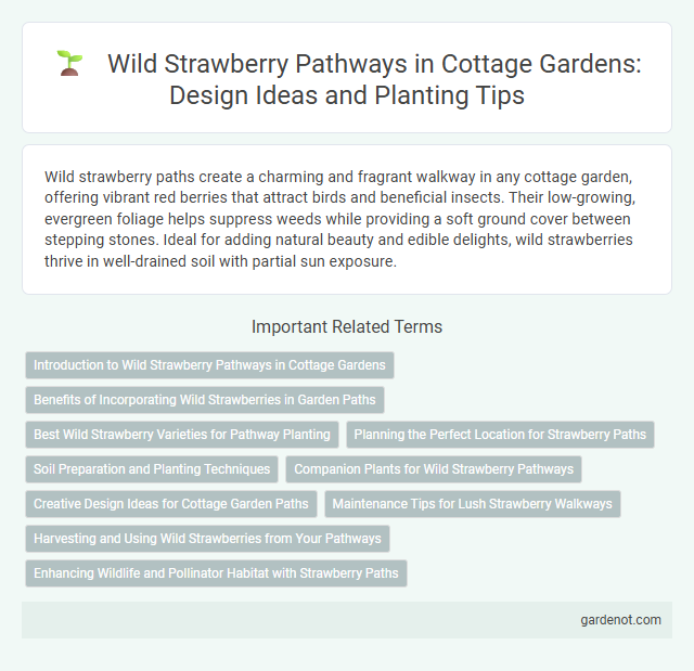 Wild Strawberry Pathways in Cottage Gardens: Design Ideas and Planting Tips