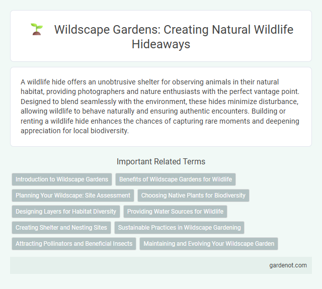 Wildscape Gardens: Creating Natural Wildlife Hideaways