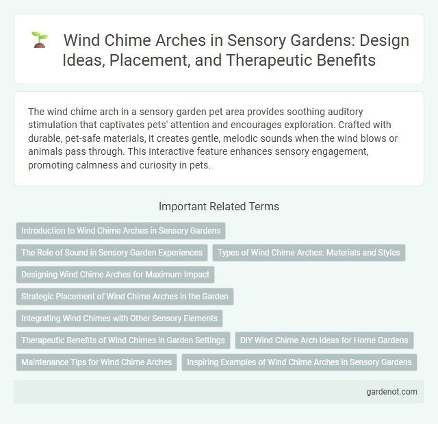 Wind Chime Arches in Sensory Gardens: Design Ideas, Placement, and Therapeutic Benefits