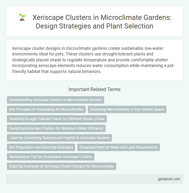 Xeriscape Clusters in Microclimate Gardens: Design Strategies and Plant Selection