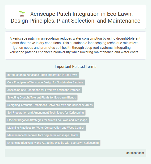 Xeriscape Patch Integration in Eco-Lawn: Design Principles, Plant Selection, and Maintenance