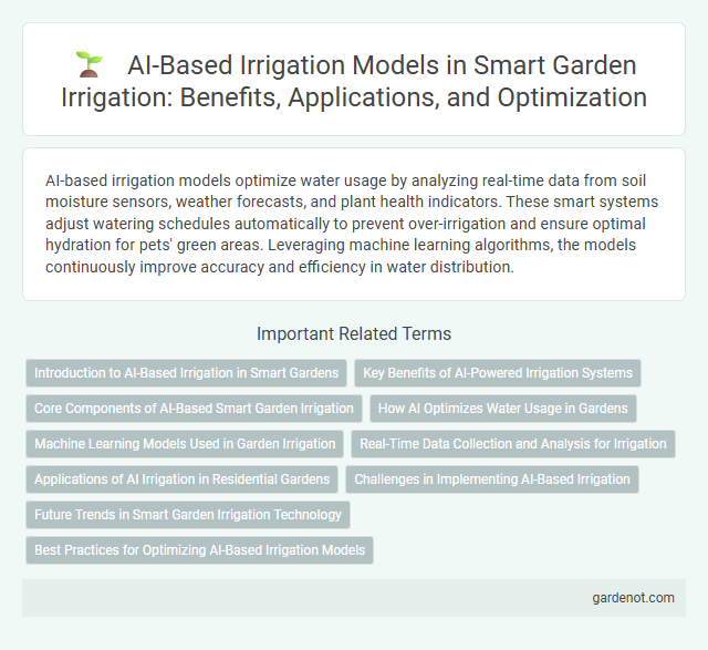 AI-Based Irrigation Models in Smart Garden Irrigation: Benefits, Applications, and Optimization