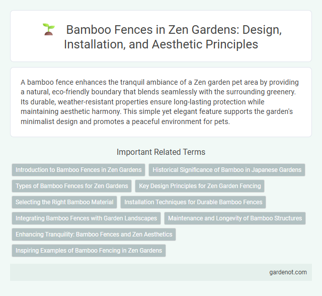 Bamboo Fences in Zen Gardens: Design, Installation, and Aesthetic Principles