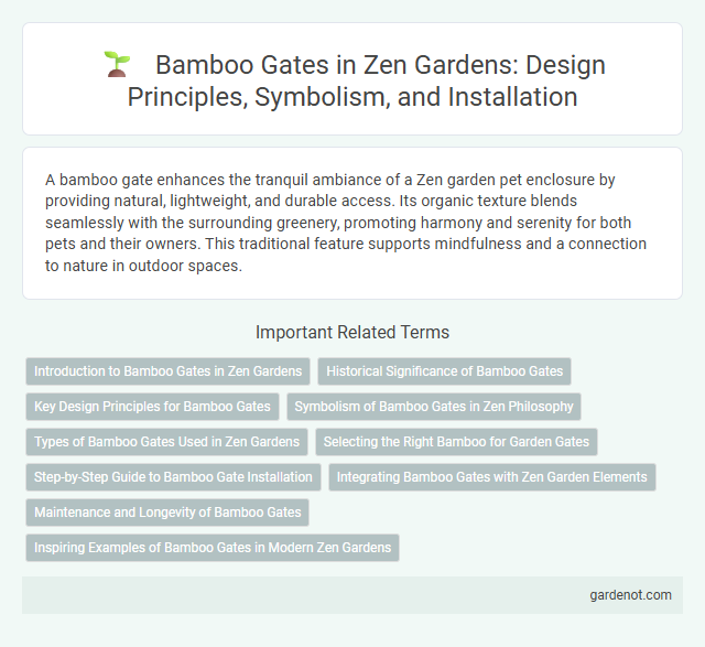 Bamboo Gates in Zen Gardens: Design Principles, Symbolism, and Installation