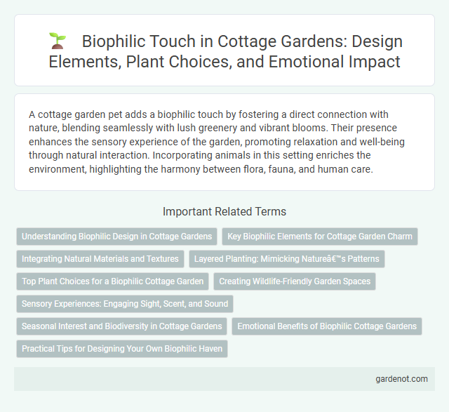 Biophilic Touch in Cottage Gardens: Design Elements, Plant Choices, and Emotional Impact